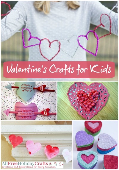25 Valentine's Crafts for Kids